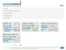 Tablet Screenshot of iontocentre.com